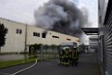 Grossbrand Halle Troisdorf Kriegsdorf Junkersring P073